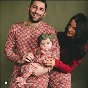 BUNDLE - Forever French family Christmas bamboo pjs - retro pattern